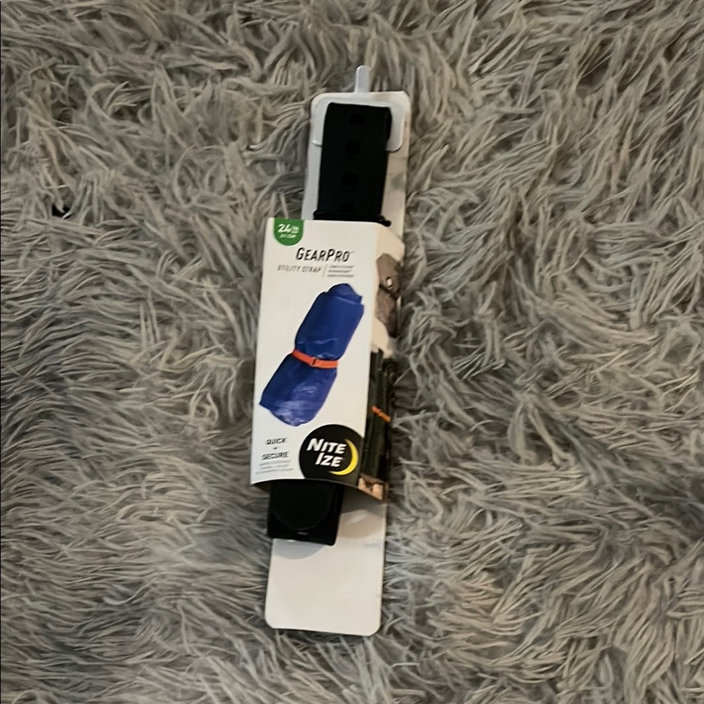 Nite Ize GearPro Utility Strap in Black and Blue